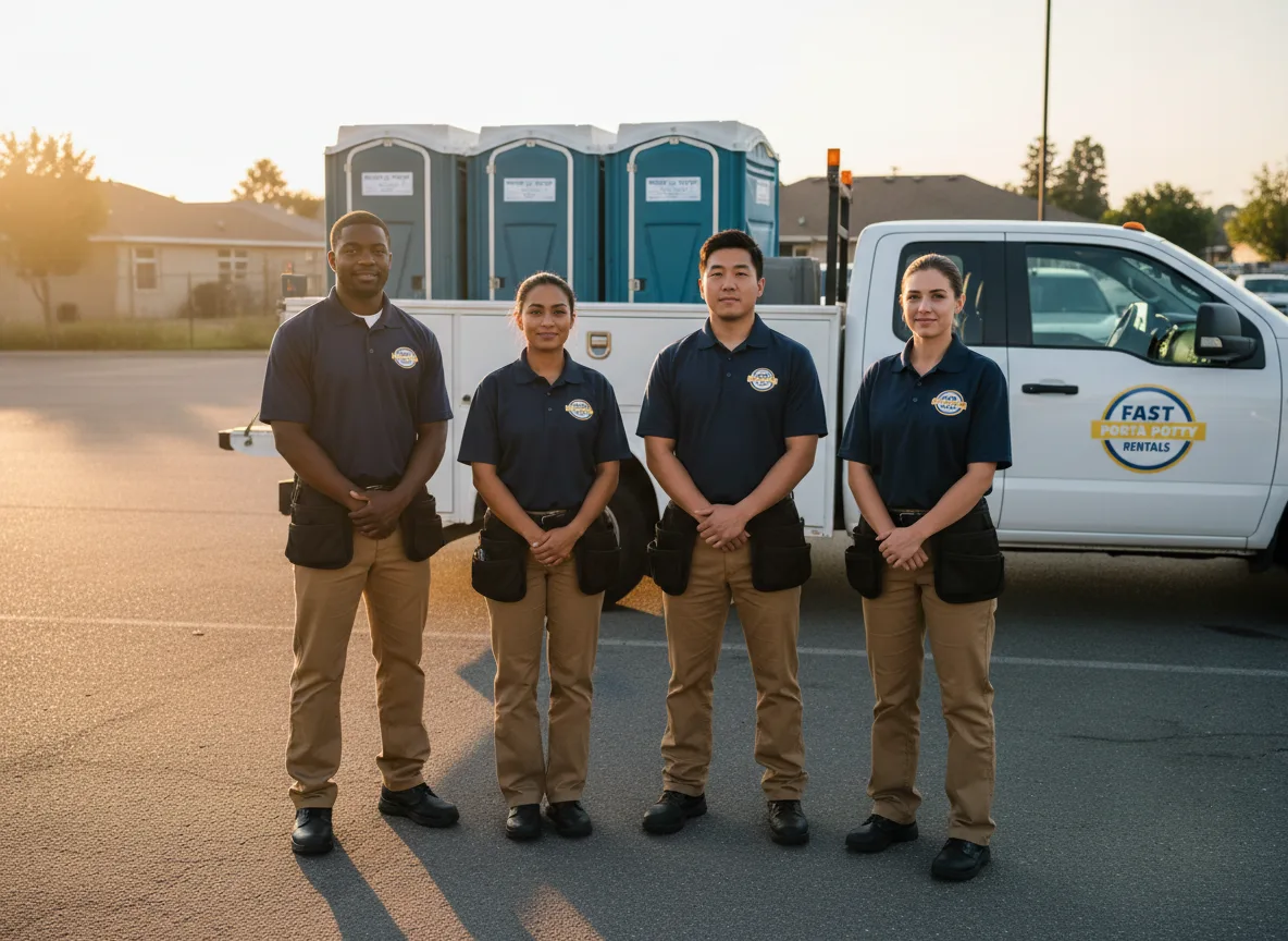 Standard Porta Potty Rentals company in New Douglas, IL